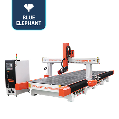 The latest ELECNC-2060 Carousel ATC 4 axis 3D wood carving machine is sold in America, New Zealand
