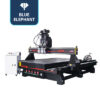 Wood carving machine with 4th axis rotary table1